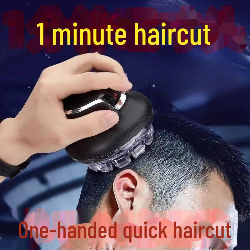 Мужская электрическая машинка для стрижки волос: Цифровой дисплей UFO для домашнего использования, самостоятельного бритья, детей и взрослых.