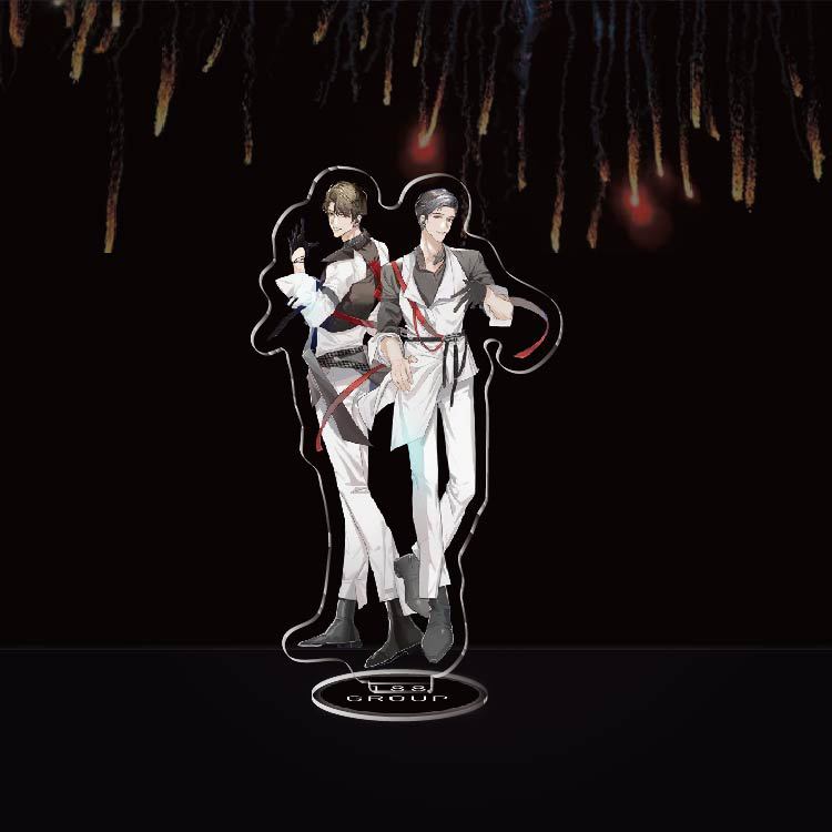 Товары из аниме Акриловые гуманоидные стоячие украшения Оптовая продажа 188 Мужская группа