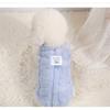 Зимняя теплая одежда для собак Cue Coral Fleece Puppy жилет для маленьких собак куртка Macarons мягкая буксируемая куртка для собак Одежда для кошек