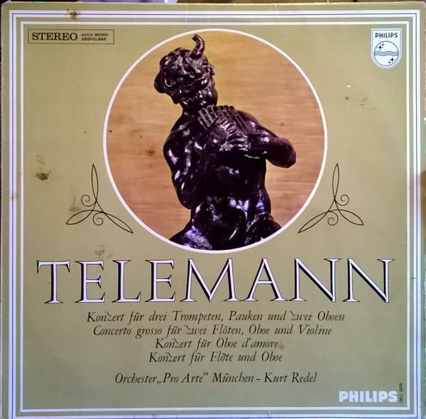 Виниловая пластинка ORCHESTRE PRO ARTE DE MUNICH KURT Телеманн 4 Концерта 835750DXY Philips Нидерланды Классика Б/У