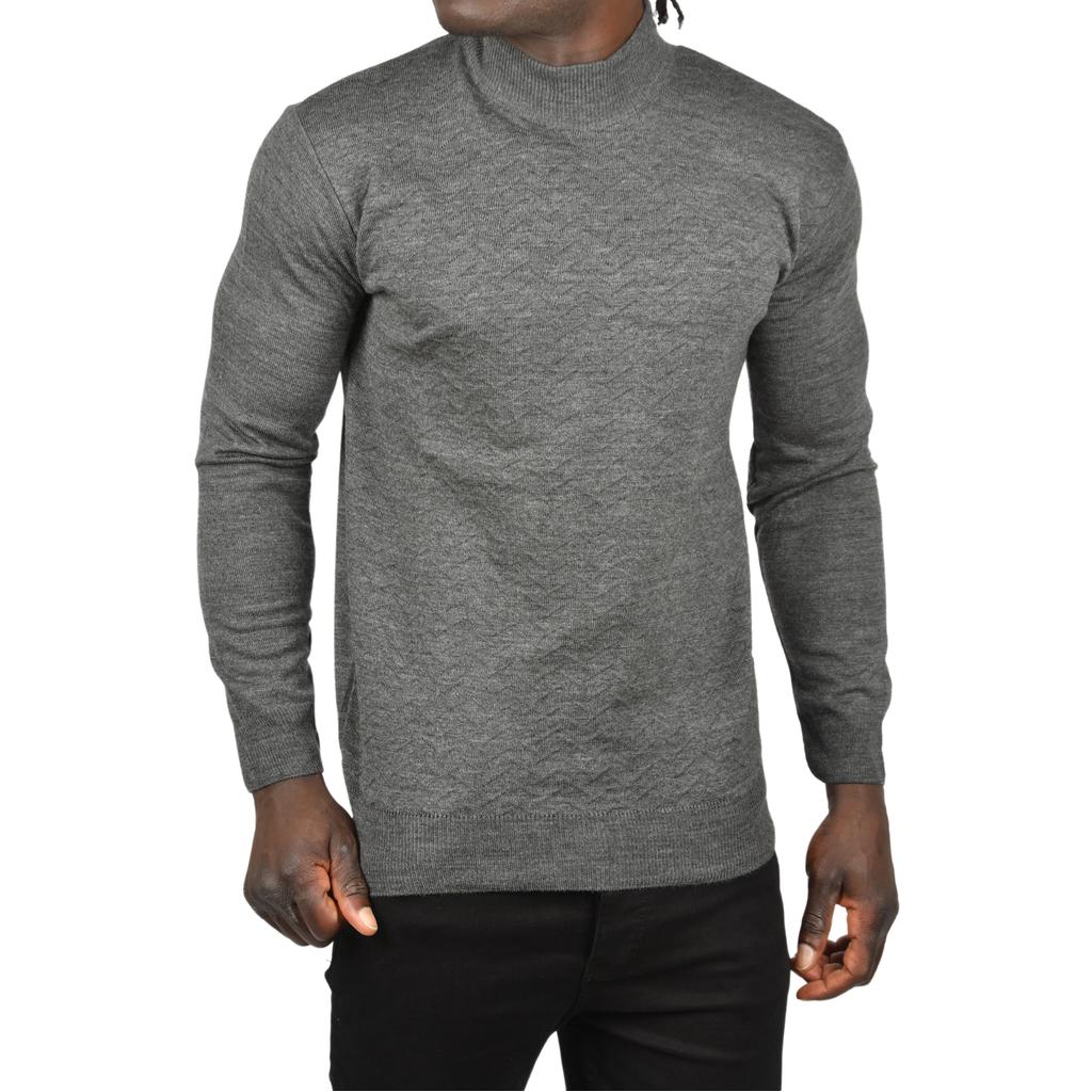 DeepSEA Полуводолазка с зигзагообразным узором и тонким трикотажным воротником 2505496