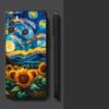 Van Gogh Starry Night Case for Motorola Moto G52 G60s Edge 20 Pro 30 Lite G71 G50 G51 G73 G32 G22 Edge40 G53 G30 Phone Cover