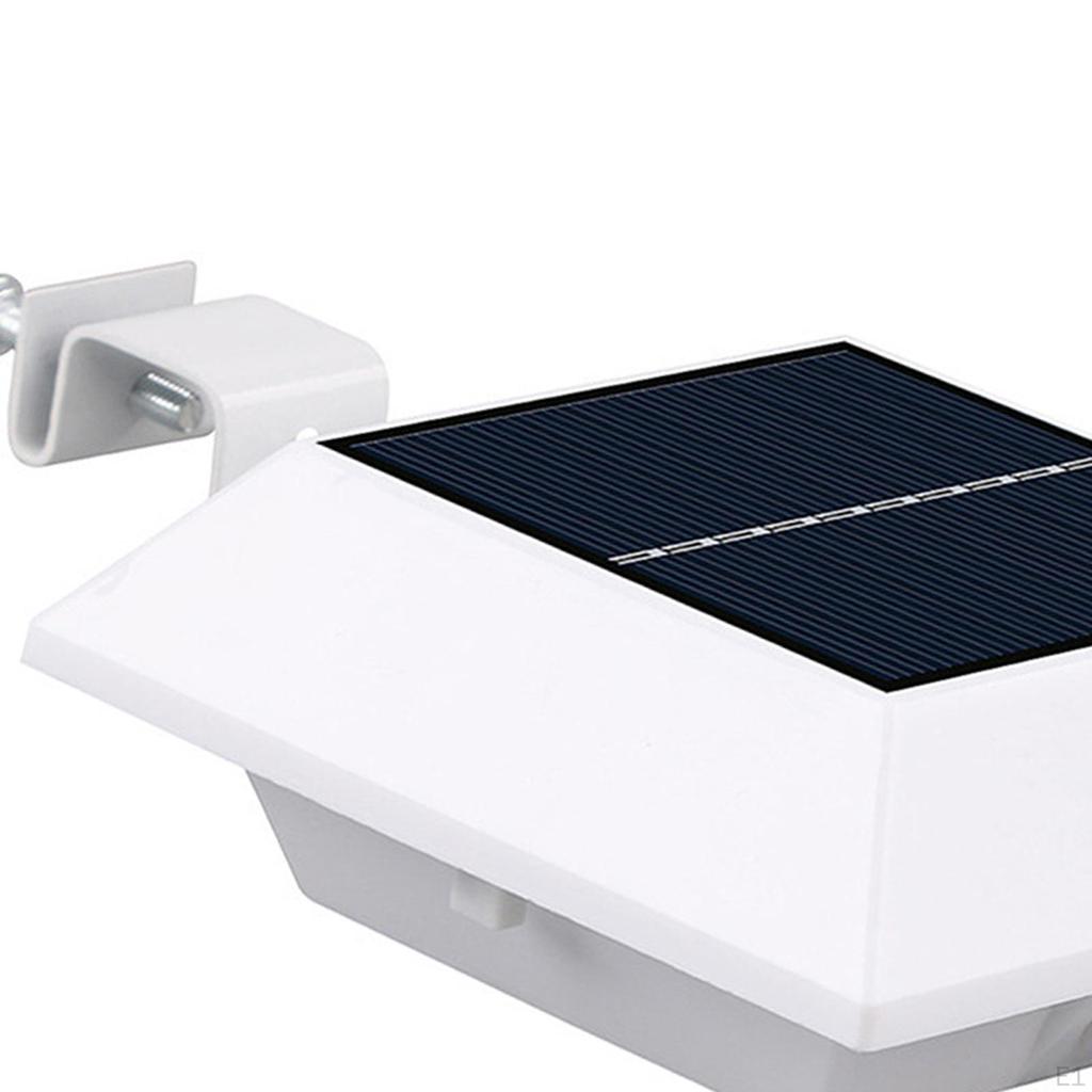 Wall Light Solar Deck Easy To Install Landscape Light, Outdoor Induction Lamp for