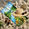 cartoon animation Print Beach Towel Design, Soft, Lightweight. for Home Bathroom, Spa, Pool, Yoga, Surfing, Camping, Gift for Family, Friend
