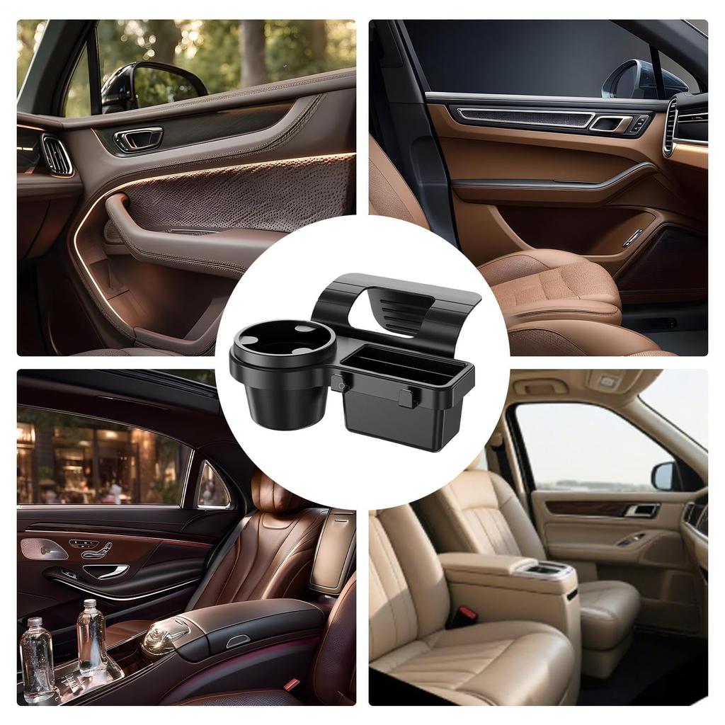 Car Door Cup Holder - Car Accessories Door Organizer with Cup Holder | Small