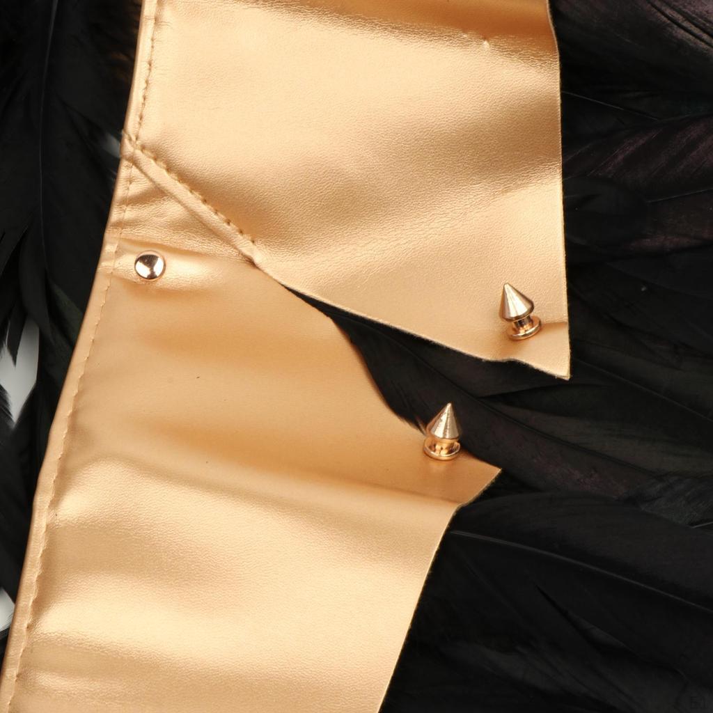 Косплей шаль из искусственного пера накидка для карнавального выступления