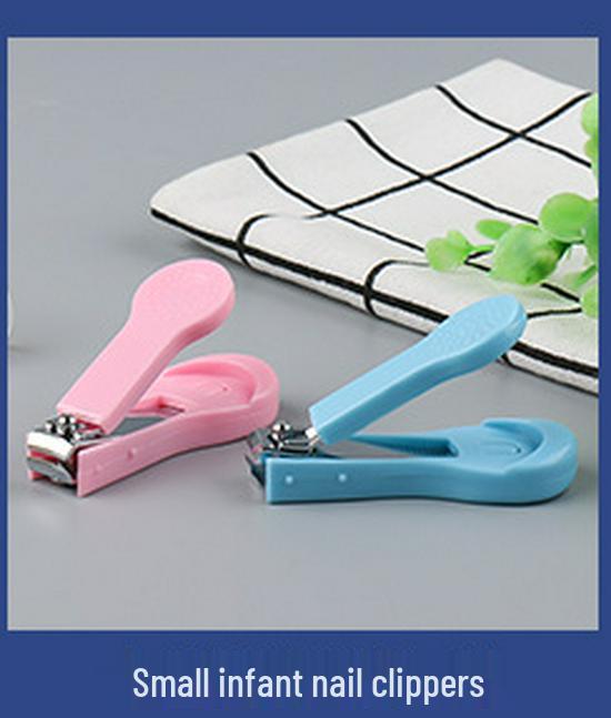 Немецкая нержавеющая сталь Ножницы для ногтей с широким лезвием и защитой от брызг с пилкой