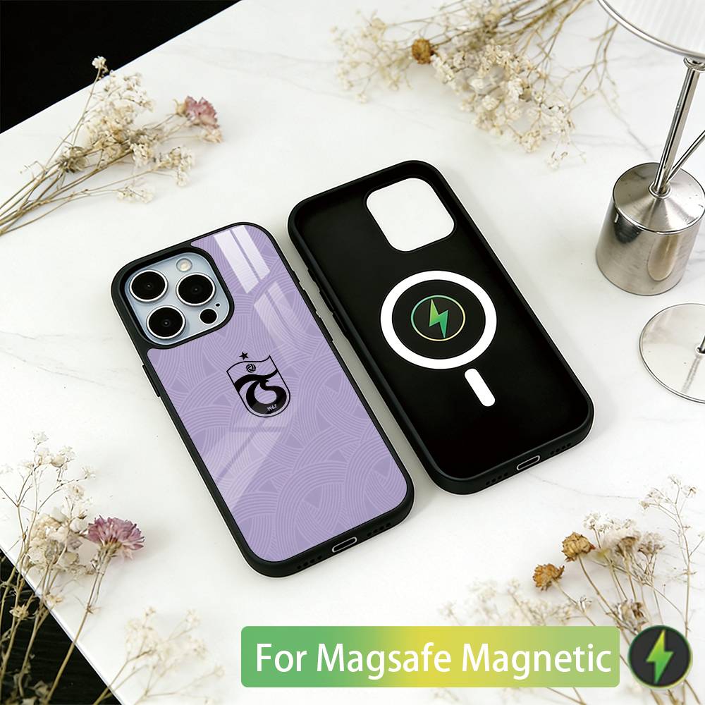 Trabzonspor Phone Case For iPhone17,16,15,14,13,12,11 Plus,Pro Magnetic For Magsafe Wireless Charging