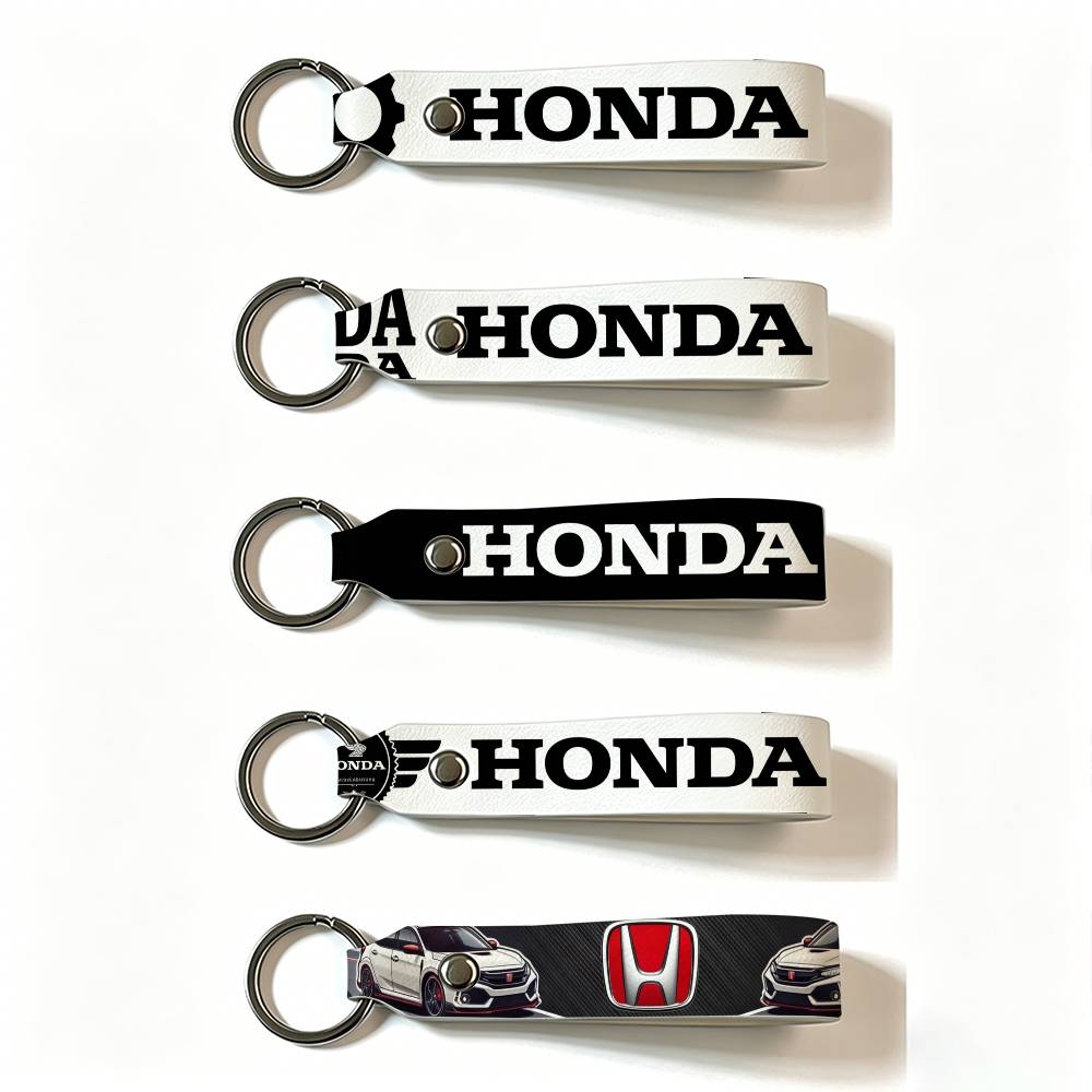 ДЛЯ HONDA RACING RIDE Брелок из ПУ-кожи Минималистичный Держатель для ключей Прочный Органайзер для ключей Аксессуары для сумки с ключами от машины Подарок LK6
