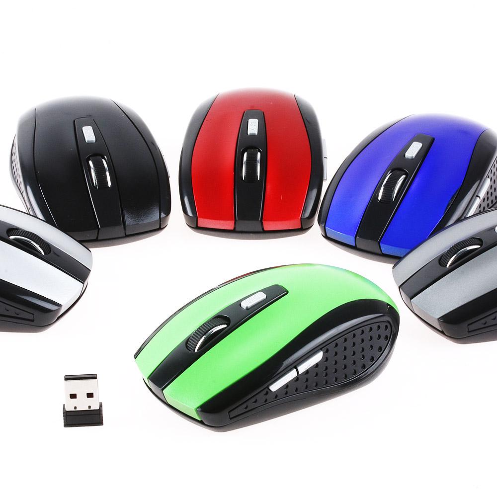 High Quality Mini Portable Gaming Mice USB Receiver Wireless Mouse 2.4GHz