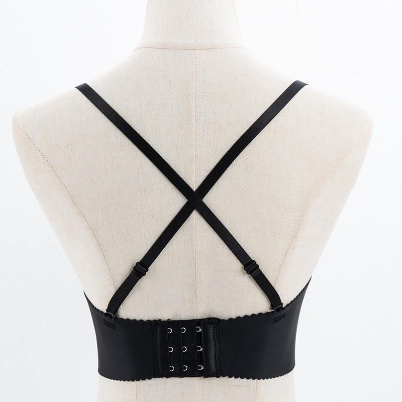 Сексуальный женский нескользящий бюстгальтер на бретелях, женский эластичный бюстгальтер с двойными плечами, женский ремень для бюстгальтера, аксессуары