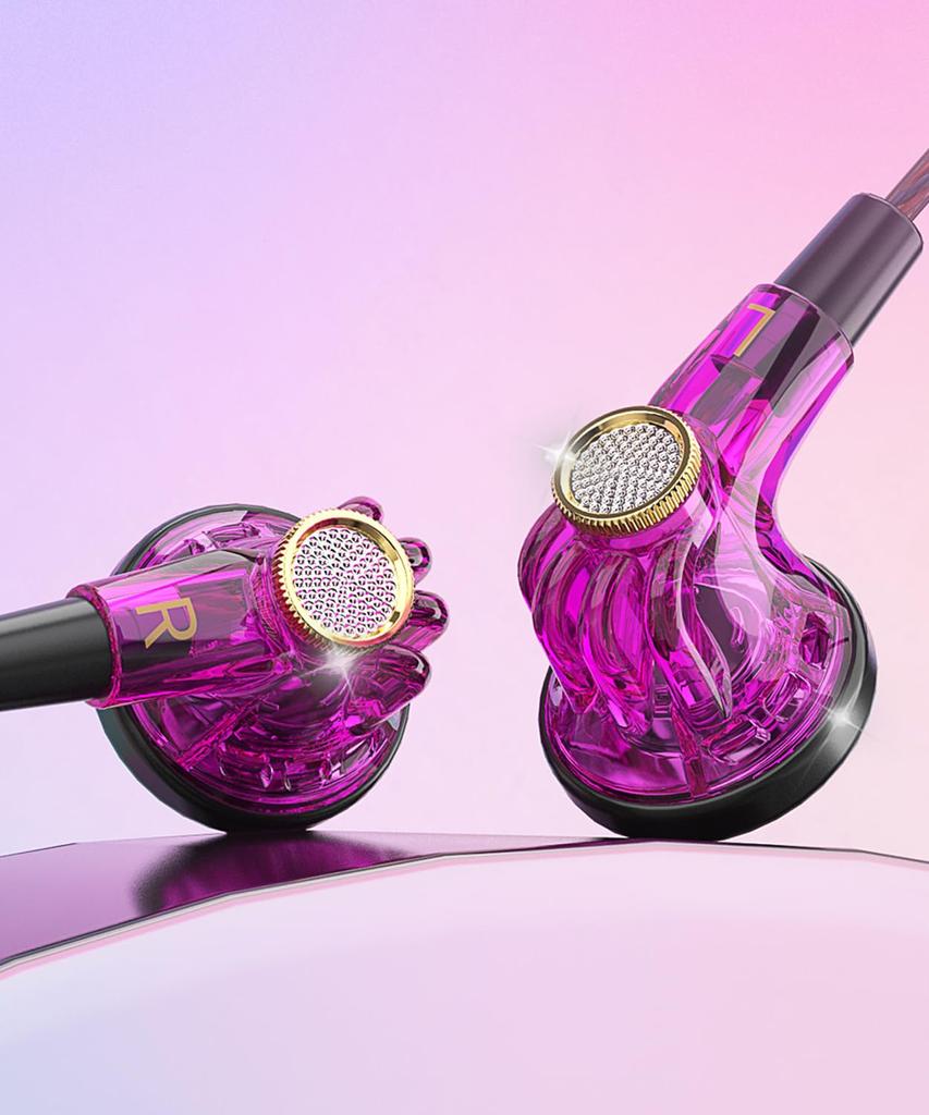 Mehot 16 мм канальные наушники с шумоподавлением ПВХ стерео звук утечка звука подходит для стильных наушников, проводных, наушники, микрофон,