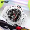 Sanda Korean Trend Multifunctional Luminous Waterproof Watch for Teens & Adults