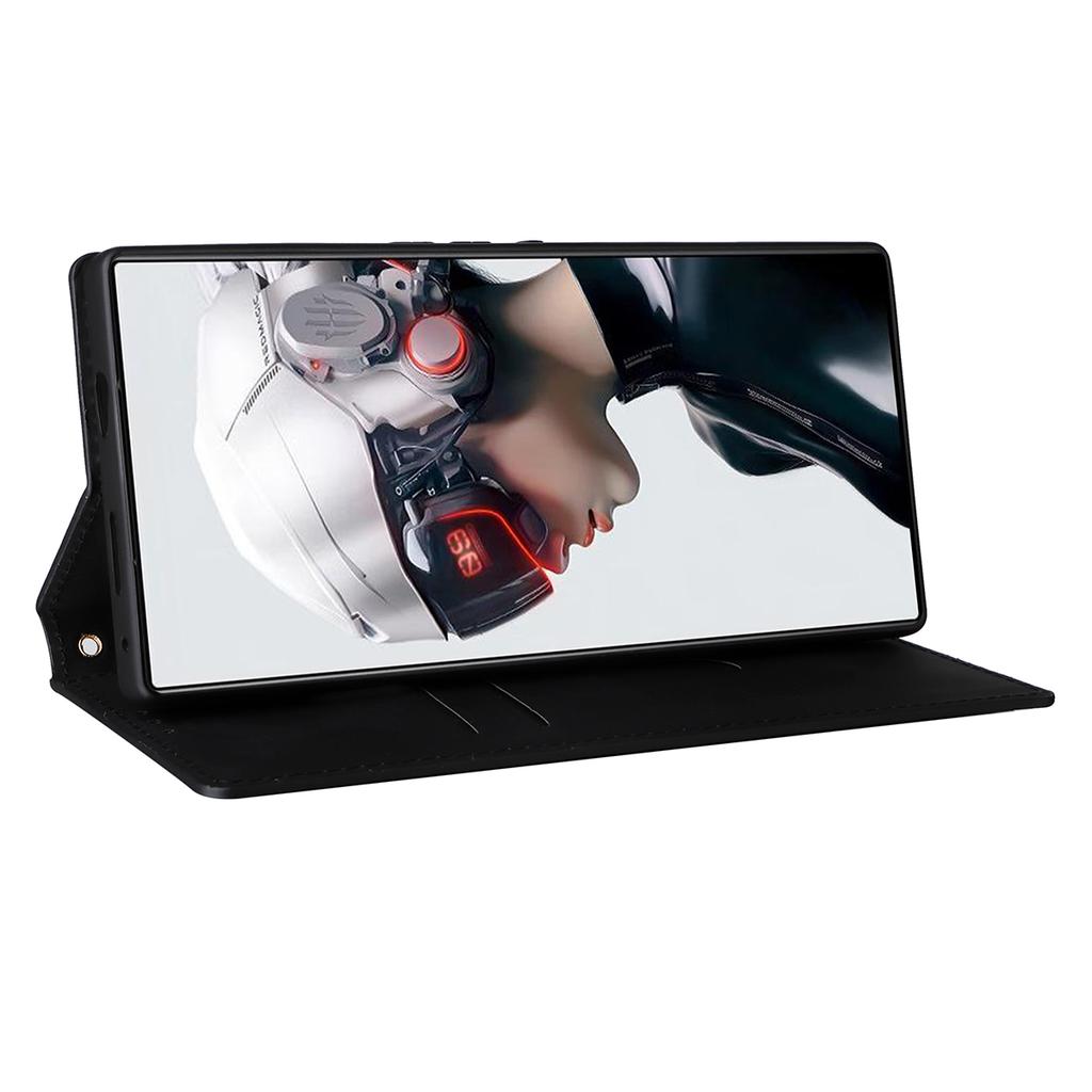 For ZTE Nubia Red Magic 9 Pro+ 5G/Red Magic 9 Pro 5G Case Phone Stand Magnetic Phone Cover