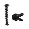 Action Camera Clamp With Bendable Gooseneck Arm Multiple Purpose For Action Cameras Holder Mount