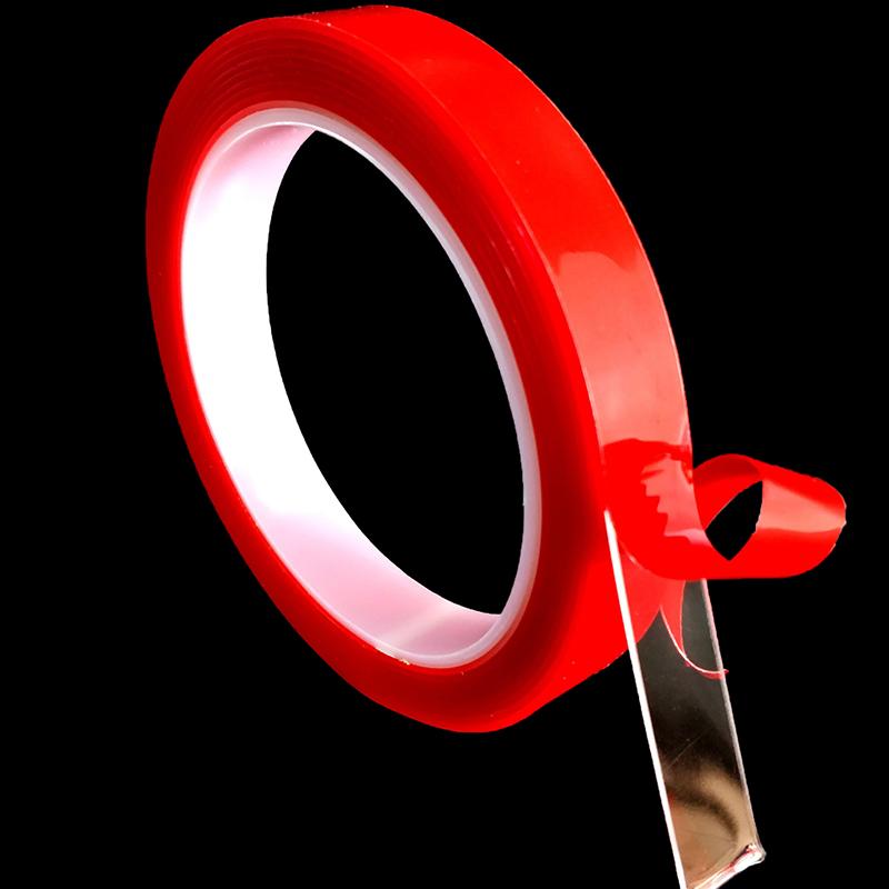 3M прочная бесследная водонепроницаемая прозрачная акриловая двухсторонняя клейкая нанолента автомобильная вывеска оборудование рекламная лента