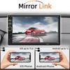 Автомагнитола Hippcron 7" 1 DIN Мультимедийный плеер Поддержка Carplay Android Auto HD Сенсорный экран FM AUX Вход BT Mirror Link SD-карта