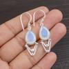 Milky Opal 925 Solid Sterling Silver Earrings, Handmade Gemstone Earrings Jewelry, Gifts For Wife Brand New Earrings