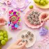 Жевательные конфеты SEOJU со вкусом радужного винограда 46 г | Хрустящее покрытие из радужной посыпки, Упругая виноградная начинка, Уникальная слоистая текстура