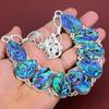 Abalone shell necklace 925 sterling silver necklace handmade jewelry adjustable chain necklace abalone shell gemstone jewelry gifts for mom