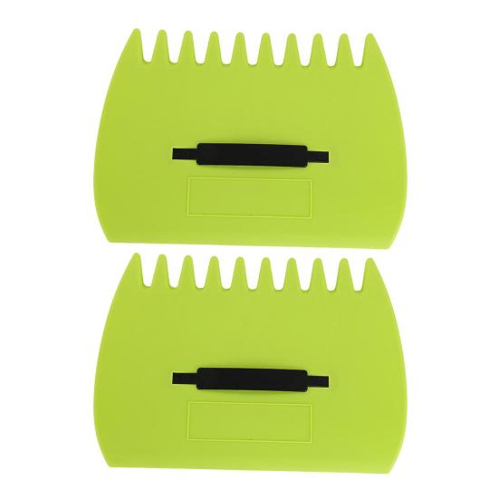 Пара совков для листьев Ручные грабли Когти для сбора листьев Садовый мусор