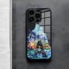 A-Avatar Горячий Фильм Чехол Для Телефона Для IPhone 17 Air 16 E Pro Max 15 14 13 Mini 12 Pro 11 Max Plus Черный Стеклянный Чехол