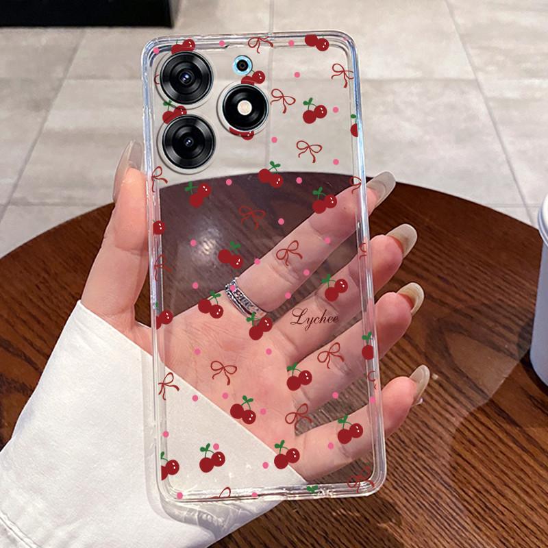 Чехол для Tecno Spark 10 Pro KI7 Силиконовый Эстетичный Милый Кот Задняя Крышка для Tecno Spark 10 Pro Прозрачный Мягкий Чехол для Телефона