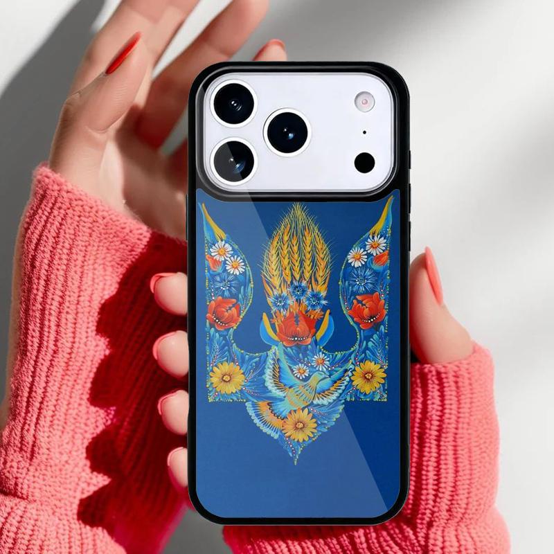 Винтажный украинский флаг Украины Ретро-стиль Чехол для телефона для iPhone 17 Air 16e 15 14 13 Pro Max Задняя крышка для 12 11 Pro Coque