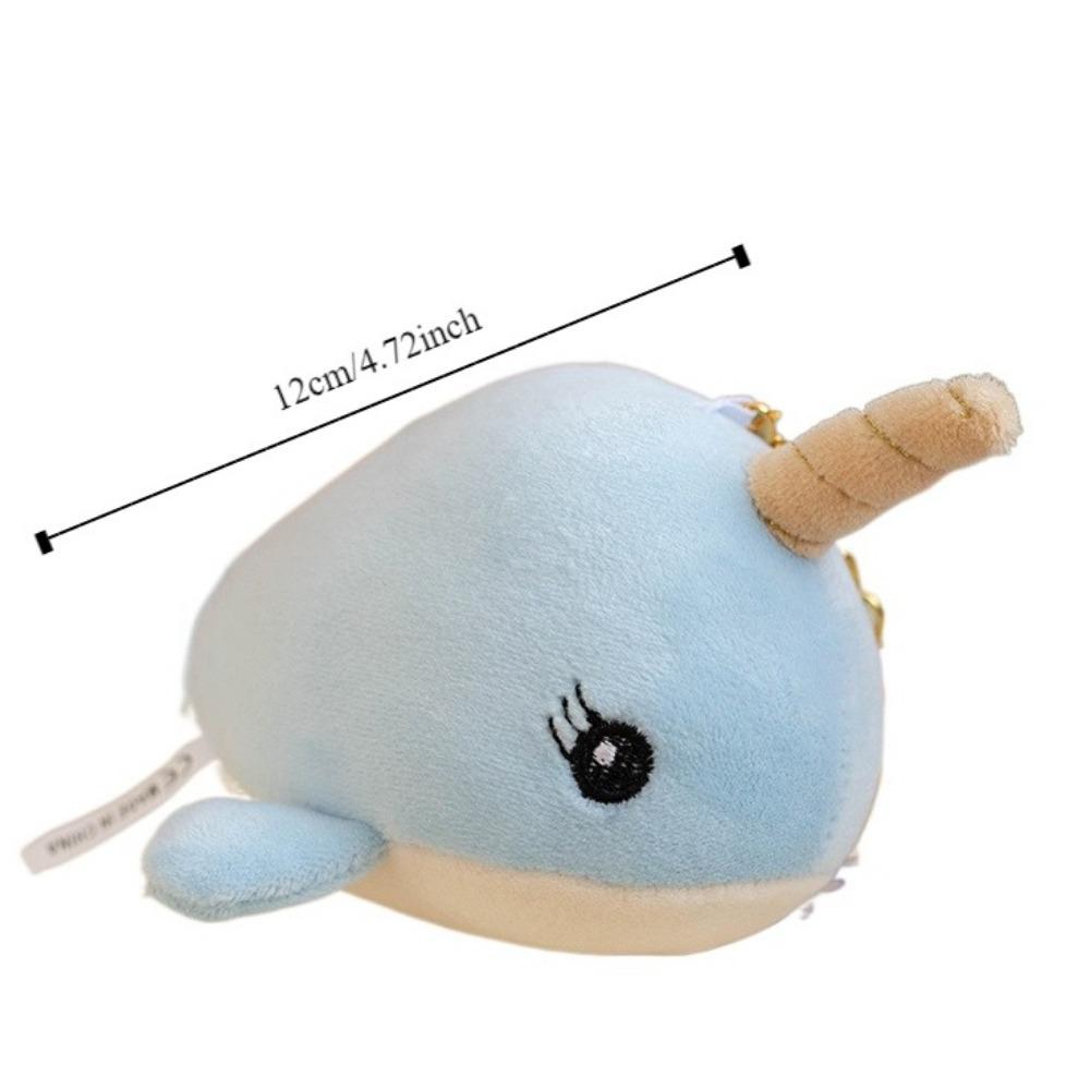 Мягкая плюшевая кукла-кит, пушистый плюшевый кулон в виде кита, подарки на день рождения для друзей
