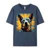 Vibrant Australian Cattle Dog Tshirt Cotton Tops Shirts For Men Geek T Shirt Europe Prevalent TShirt Drop Shipping