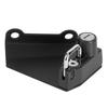 Motorcycle Helmet Lock - Aluminum Alloy Motorcycle Anti-Theft Helmet Lock Mount, Left Side, Fits YZF R1M/R1S/R6 (Black)