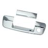 Chrome Tailgate Handle Cover with Keyhole No Camera Hole for Dodge Ram 1500 2500 3500