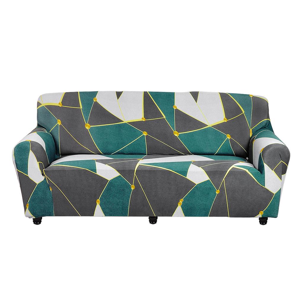 Чехол для дивана с геометрическим красочным принтом, эластичные чехлы, антигрязный чехол для дивана, чехол для дивана, чехол для мебели, полотенце, вся упаковка