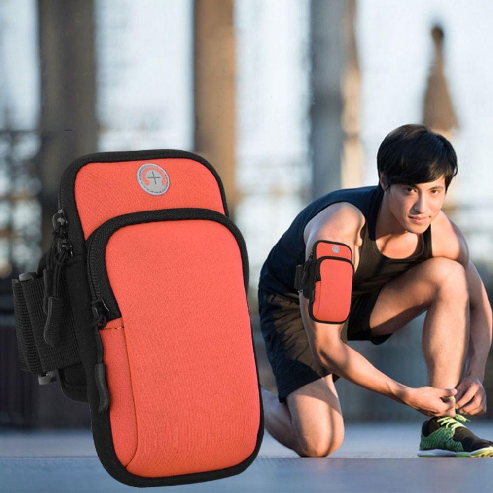 Bag Outdoor Sports Bag Pocket for Running Adjustable Arm Bag Wrist Bag Fitness Bag Running Wallet
