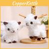 Small Sheep Plush Doll With Pp Cotton Filling And Hanging Keyring For Kids And Teens