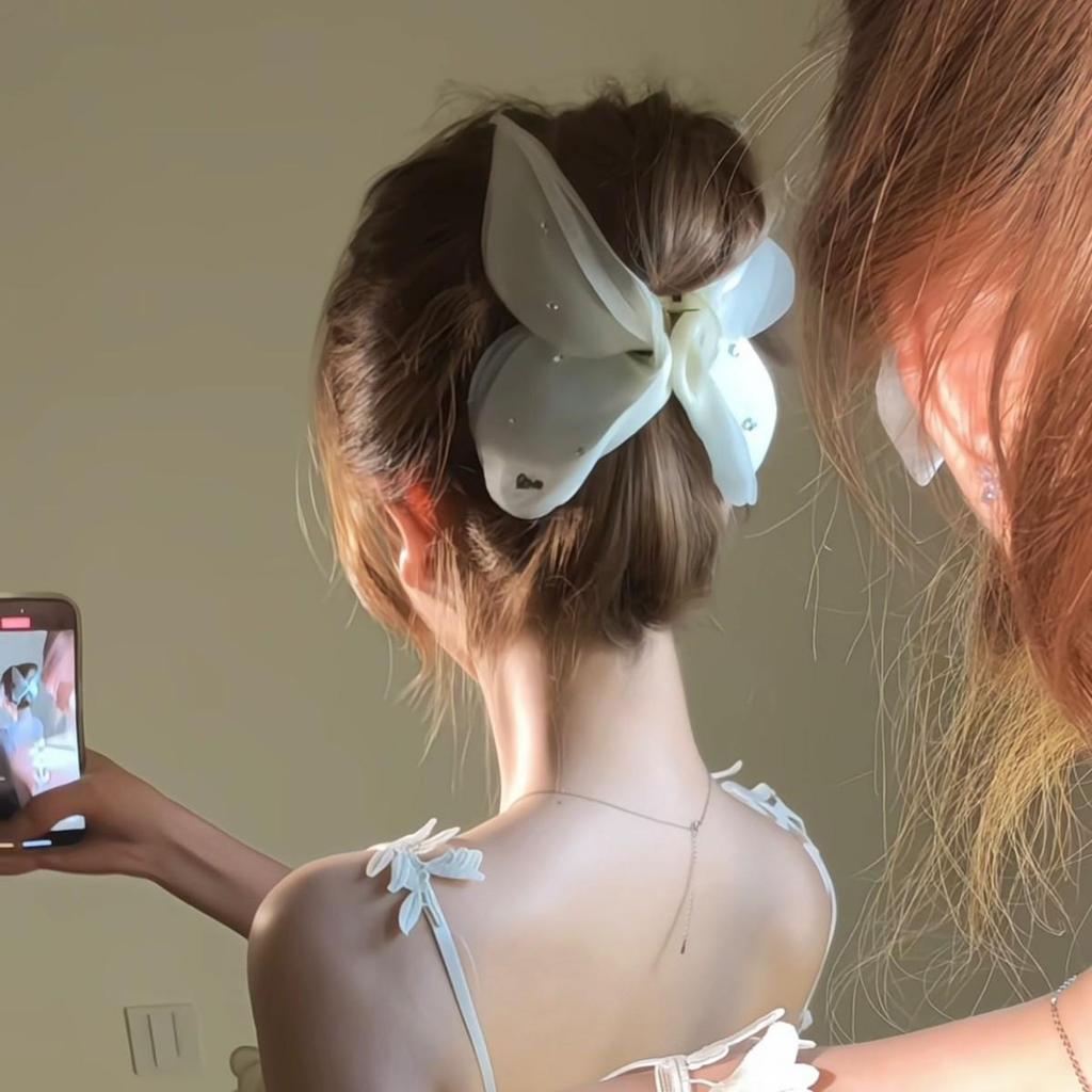 Восхитительная заколка для волос в виде цветка лилии: Элегантная заколка-краб для причесок