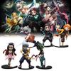 Demon Slayer 6pcs Kamado Nezuko Figurine Anime Model Sculpture Toys Gifts Xmas