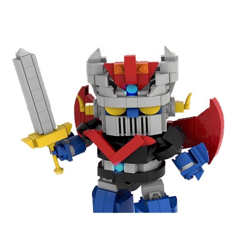 M Building Block Is Compatible With Lego M Iron Armor Universal Man Ma Jinhua, Great Demon God Assembled Building Block Toy Robot