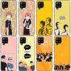 Anime Oya Haikyuu Volleyball Case For Samsung Galaxy A12 A02S A22 A32 A52 A72 A71 A51 A41 A31 A21 A11 A50 A70 A20S Black Cover