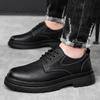 New Men Leather Shoes For Men Business Dress Shoes Cowhide Commuting Work Shoes Men British Suit Groom Wedding Men Shoes