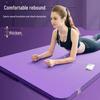 Thickened Non-Slip Yoga & Fitness Mat for Shock Absorption - Ideal for Home Workouts