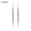 Серьги-капли Lindon из медного сплава с цирконом, серьги-капли для женщин, подарки на свадьбу