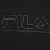 Fila Оригинальная Мода Классический Простой Ретро Спорт Повседневный Вышитый Логотип Универсальный Удобный Свободный Вязаный Худи Унисекс худи Черный F61U619201FBK