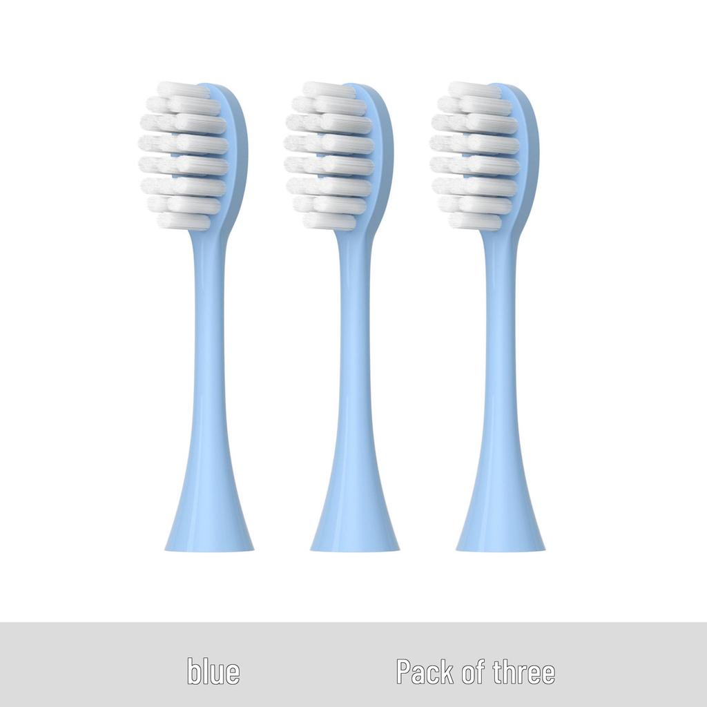 Сменные насадки для электрической зубной щетки Smart - Мягкая щетина DuPont, 3 шт. в упаковке для взрослых и детей