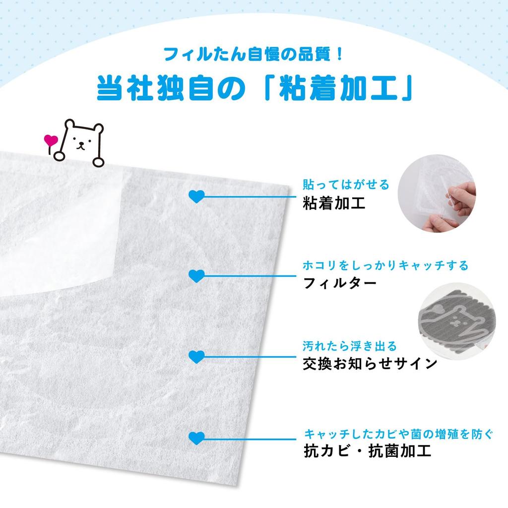 Toyo Aluminum Dust for Ventilation and Ventilation 20cm X Pack of Filtan S5428 Filter, Fans, Toilets, Bathrooms, Holes, Stick-On, Approx. 20cm, 3,