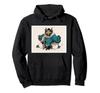 Japanese Warrior Painting Kono Bairei Art Hoodie