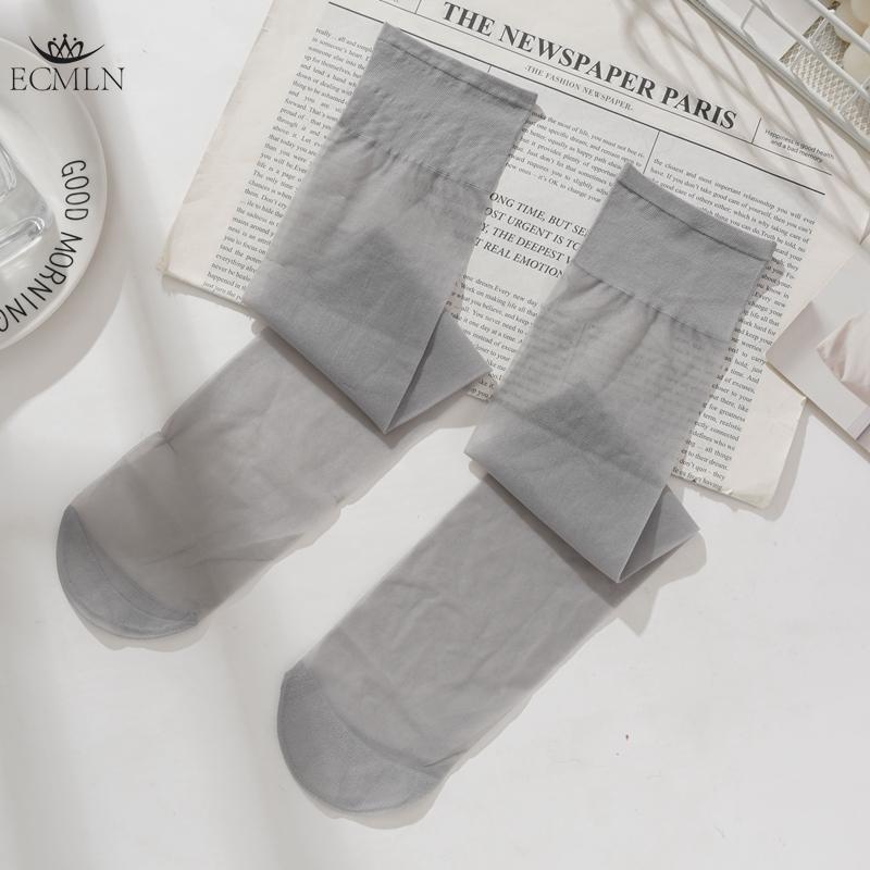 Летние женские носки до щиколотки, противоскользящие носки, невидимые прозрачные бесшовные носки с защитой от зацепов, чулки до щиколотки, женские ультратонкие нейлоновые чулки