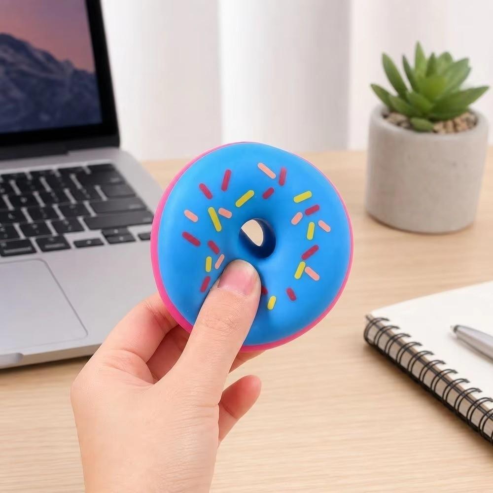 Soft TPR Donut Squeeze Toy Donut Shape Donut Squishy Pinch Le Party Decoration