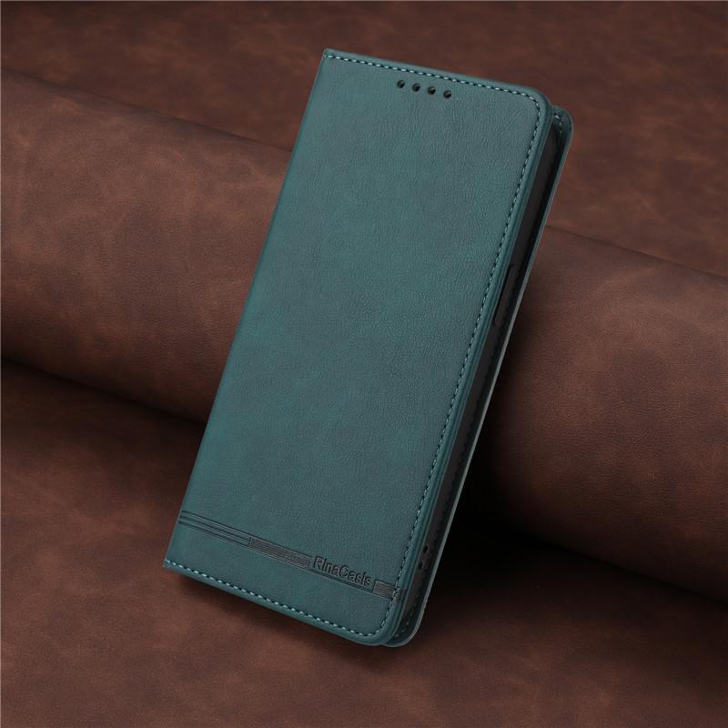 Leather Retro Anti-theft Wallet Flip Case For Samsung Galaxy A750 A7 A8 A6 2018 A5 A3 2017 Phone Cover Magnetic Hasp Card Slot