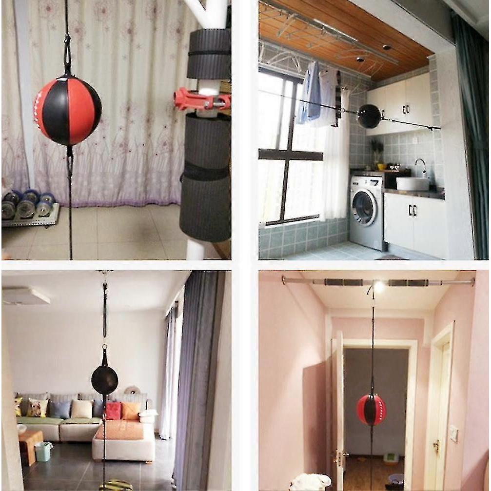 Leather Speed Ball Hanging Boxing Punching Ball,for Gym Mma Punch Bag - Ya